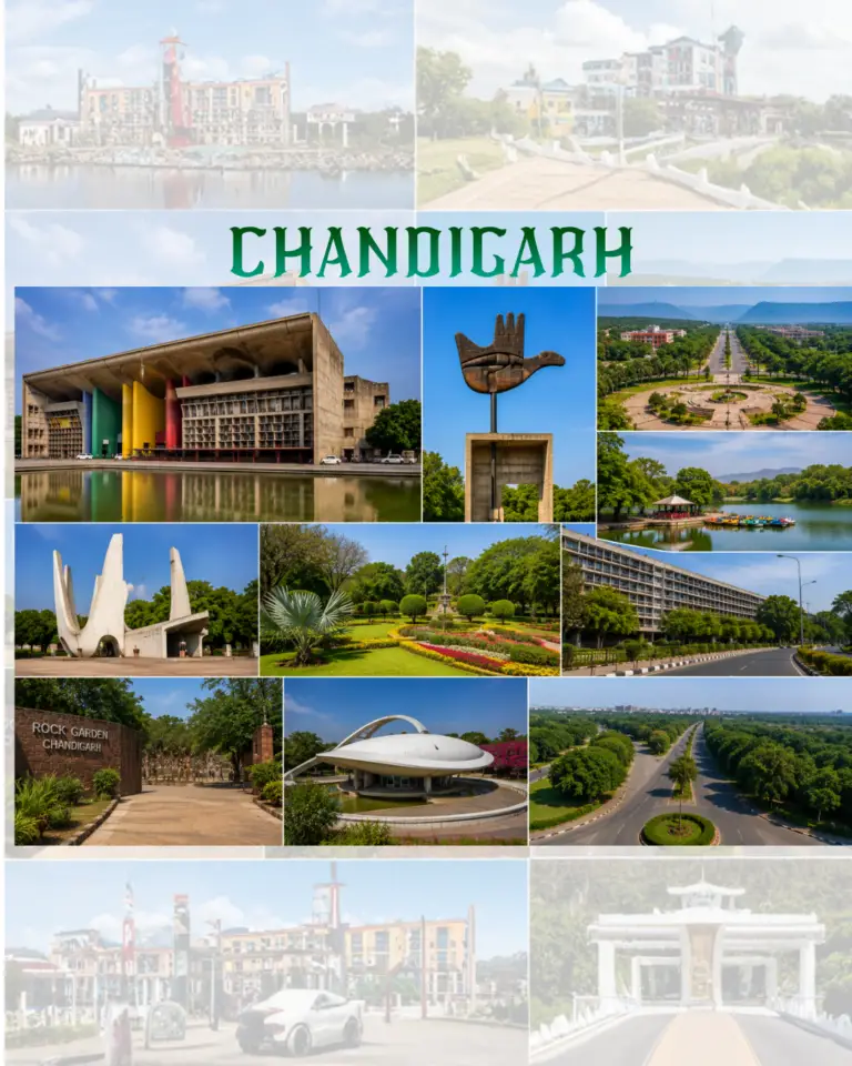 India route Chandigarh