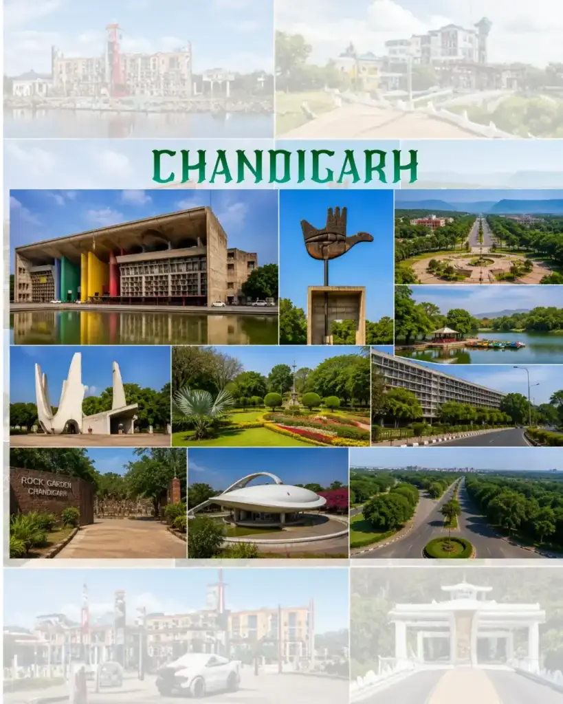 India route Chandigarh