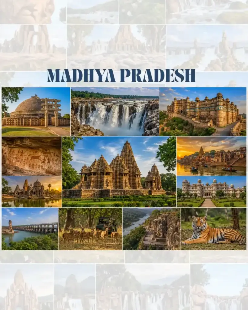India route Madhya Pradesh