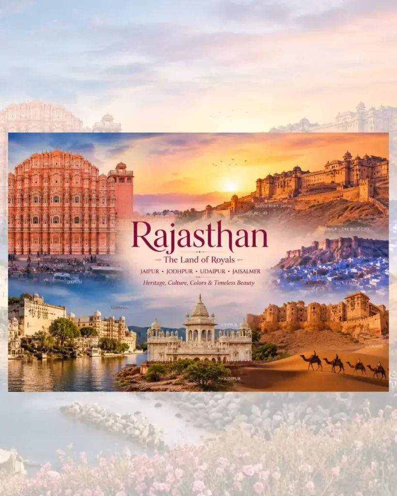 India route Rajasthan