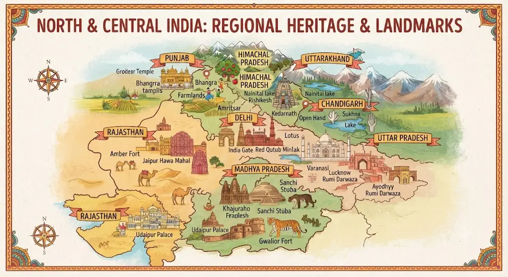 Trek India Route 
